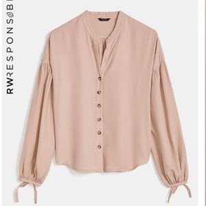RW&CO blush pink blouse!
